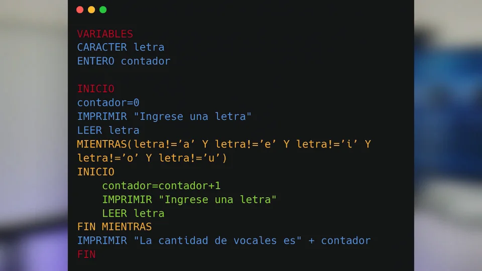 Diagrama de flujo con entrada de datos